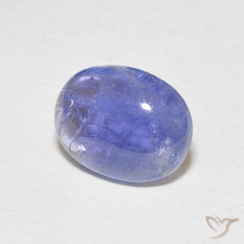 Tanzanite Intenso Viola Blu naturale da 2.88 ct, Ovale, Trasparente