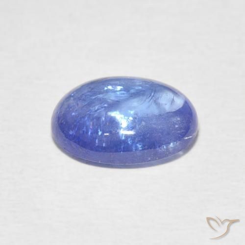 Tanzanite Viola blu chiaro naturale da 2.87 ct, Ovale, Trasparente