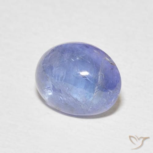 Tanzanite Blu scuro naturale da 3.32 ct, Ovale, Trasparente