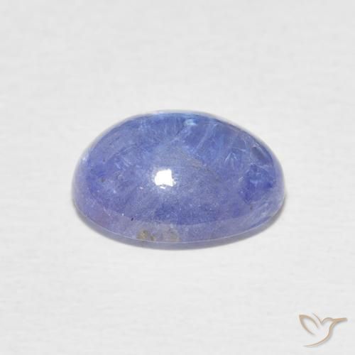 Tanzanite Blu scuro naturale da 3.32 ct, Ovale, Trasparente