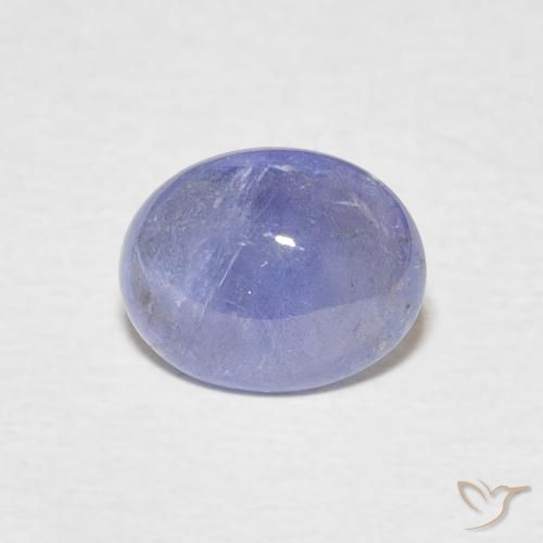 2.03ct Naturale Intenso Viola Blu Tanzanite, Ovale, Trasparente