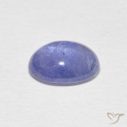 Tanzanite Intenso Viola Blu naturale da 2.03 ct, Ovale, Trasparente