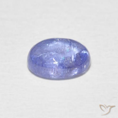 Tanzanite Blu scuro naturale da 1.57 ct, Ovale, Trasparente