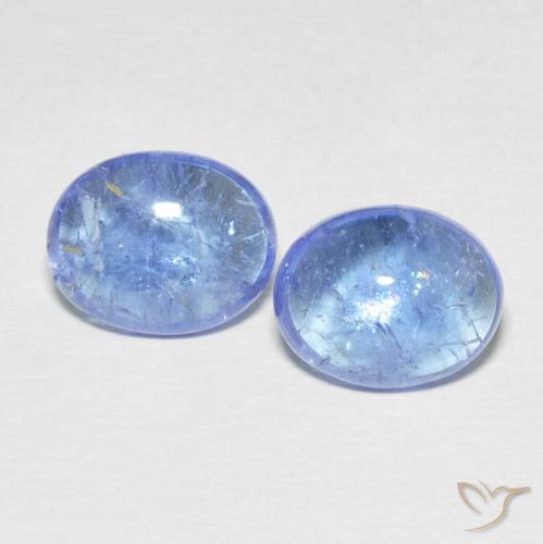 6.68ctw Naturale Azzurro Tanzanite, Ovale, Trasparente