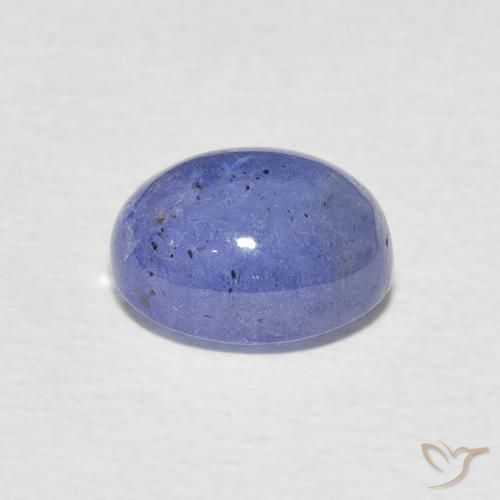 Tanzanite Intenso Viola Blu naturale da 3.21 ct, Ovale, Traslucido