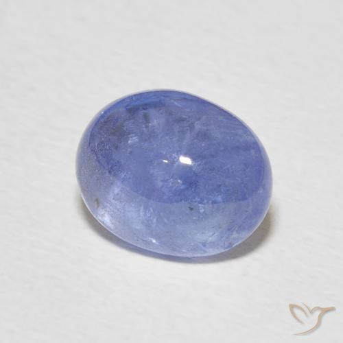 Tanzanite Intenso Viola Blu naturale da 3.56 ct, Ovale, Trasparente