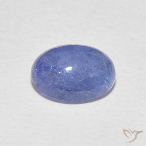 Tanzanite Intenso Viola Blu naturale da 3.56 ct, Ovale, Trasparente