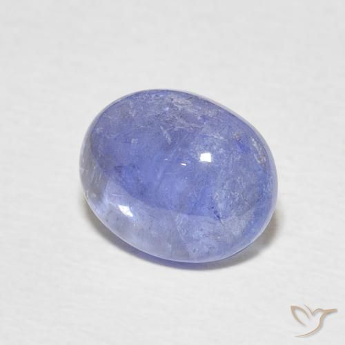 Tanzanite Intenso Viola Blu naturale da 3.09 ct, Ovale, Trasparente