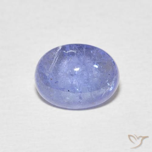 2.42ct Naturale Azzurro Tanzanite, Ovale, Trasparente