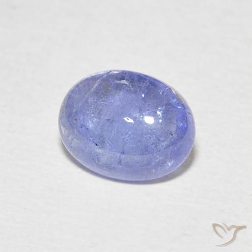 Tanzanite Azzurro naturale da 2.42 ct, Ovale, Trasparente