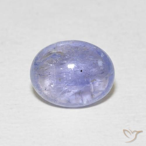 2.63ct Naturale Intenso Viola Blu Tanzanite, Ovale, Trasparente
