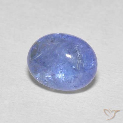 Tanzanite Azzurro naturale da 2.86 ct, Ovale, Trasparente