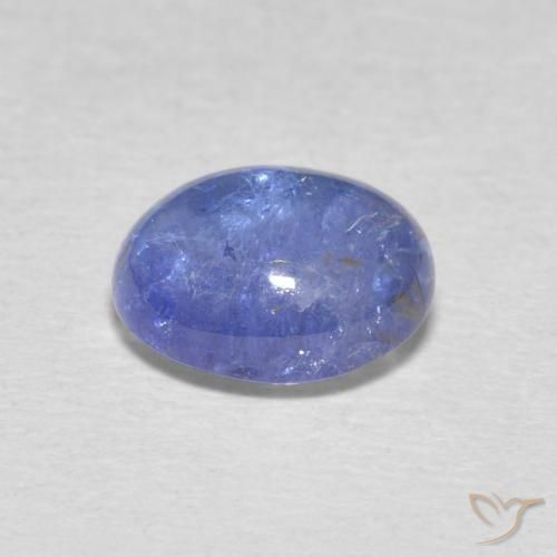 Tanzanite Azzurro naturale da 2.86 ct, Ovale, Trasparente
