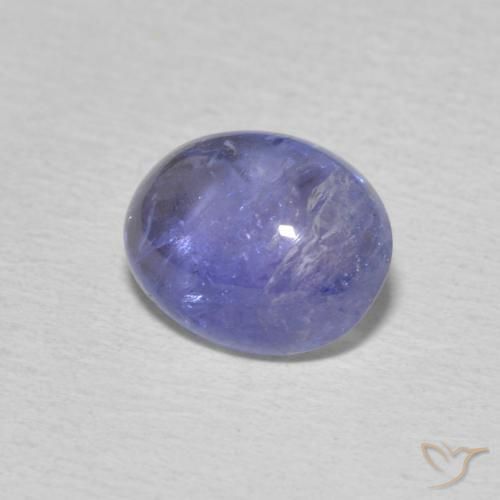 Tanzanite Intenso Viola Blu naturale da 2.89 ct, Ovale, Trasparente