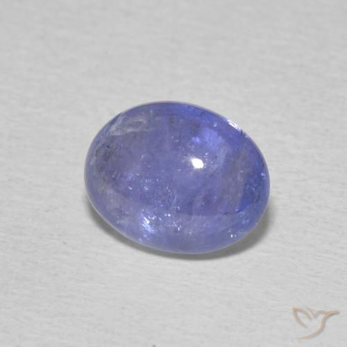Tanzanite Intenso Viola Blu naturale da 2.31 ct, Ovale, Trasparente