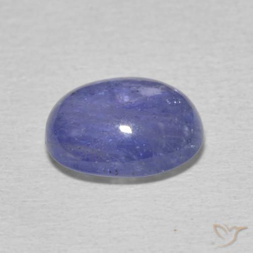 Tanzanite Intenso Viola Blu naturale da 3.31 ct, Ovale, Trasparente