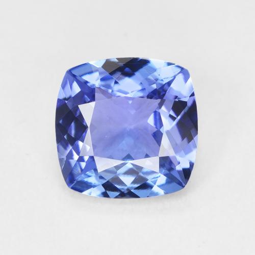 2.15ct Naturale Blue violetto scuro Tanzanite, Cuscino, VVS-VS