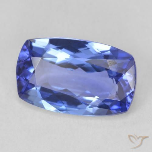 Tanzanite Blu naturale da 2.88 ct, Cuscino, VVS