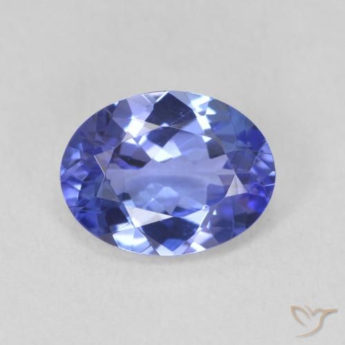 1.88ct Naturale Blu Tanzanite, Ovale, VVS