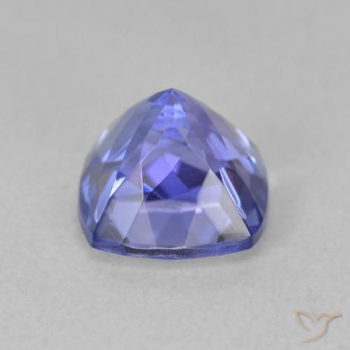 Tanzanite Blue violetto scuro naturale da 1.59 ct, Cuscino, VVS