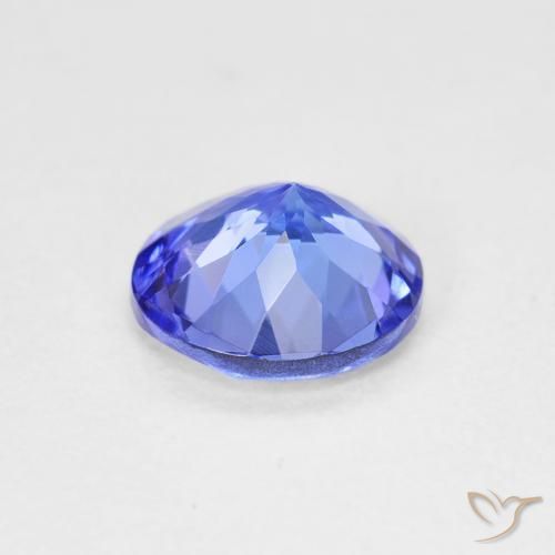 Tanzanite Blu intenso naturale da 1.69 ct, Rotondo, VVS-VS