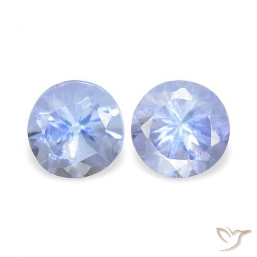 0.30ctw Naturale Azzurro Tanzanite, Rotondo, VS