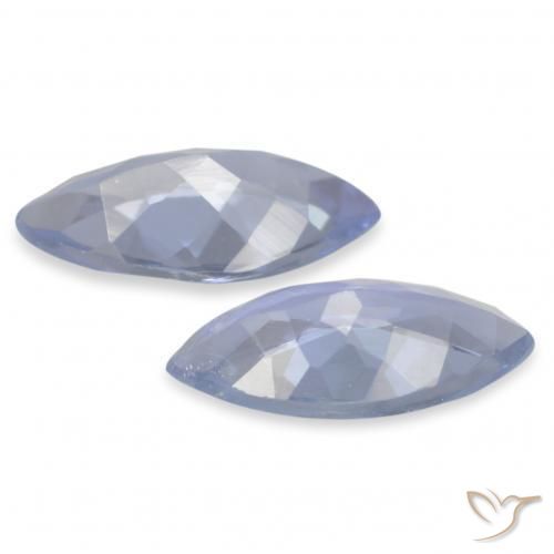 Gemme di Tanzanite Bambina blu naturale da 0.61 ct, Taglio marquise, VVS-VS