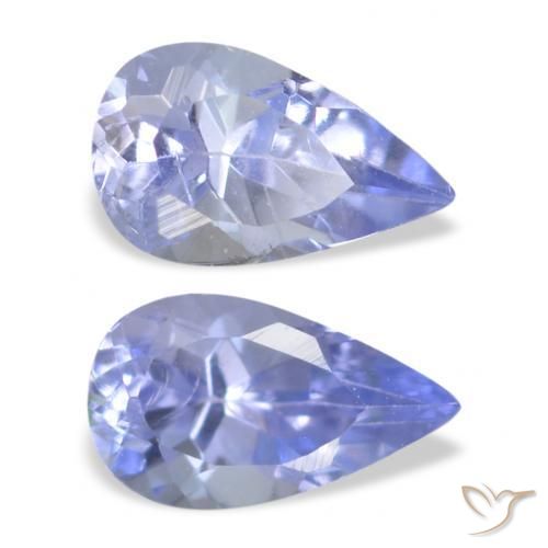 Gemme di Tanzanite Azzurro naturale da 0.51 ct, Taglio marquise, VS