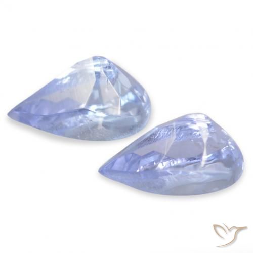Gemme di Tanzanite Azzurro naturale da 0.51 ct, Taglio marquise, VS