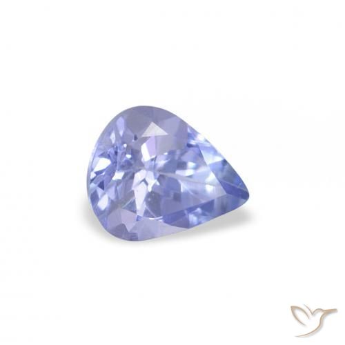 Tanzanite Azzurro naturale da 0.30 ct, Forma a pera, VS