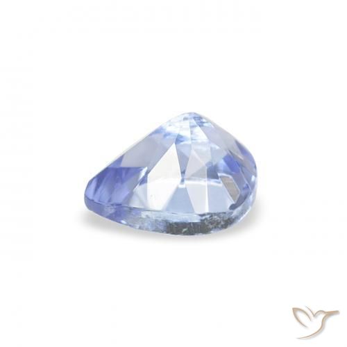 Tanzanite Azzurro naturale da 0.40 ct, Forma a pera, VS