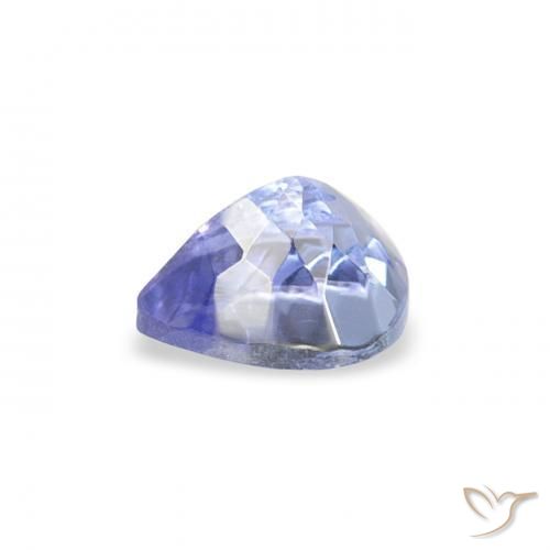 Tanzanite Blu scuro naturale da 0.43 ct, Forma a pera, VS