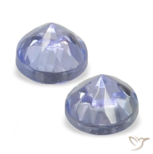 Gemme di Tanzanite Azzurro naturale da 0.33 ct, Rotondo, VVS-VS