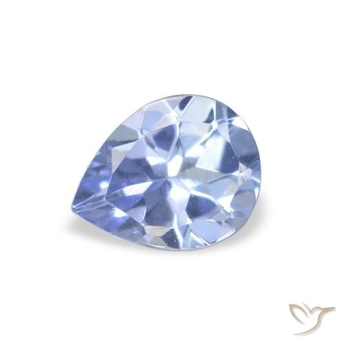 0.35ct Naturale Azzurro Tanzanite, Forma a pera, VVS-VS