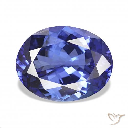 4.80ct Viola Blu Tanzanite, Ovale, IF