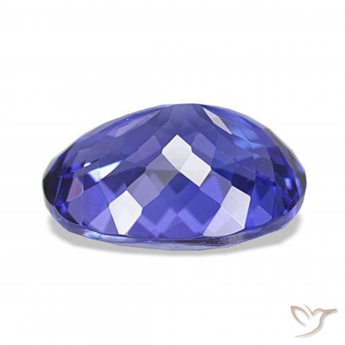 Tanzanite Blu scuro naturale da 5.56 ct, Ovale, IF