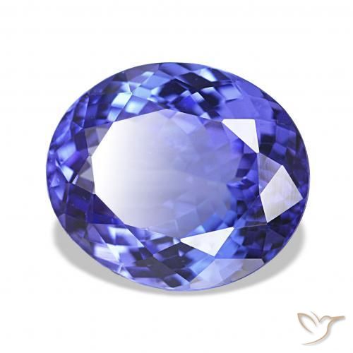 Tanzanite Viola Blu naturale da 6.02 ct, Ovale, IF