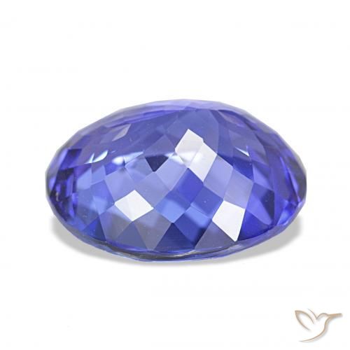 Tanzanite Viola Blu naturale da 6.02 ct, Ovale, IF