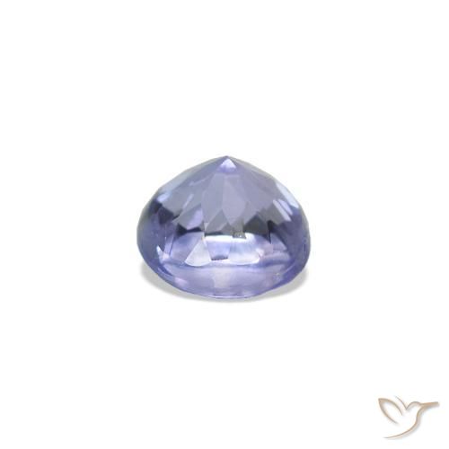 Tanzanite Azzurro naturale da 0.20 ct, Taglio rotondo, VS