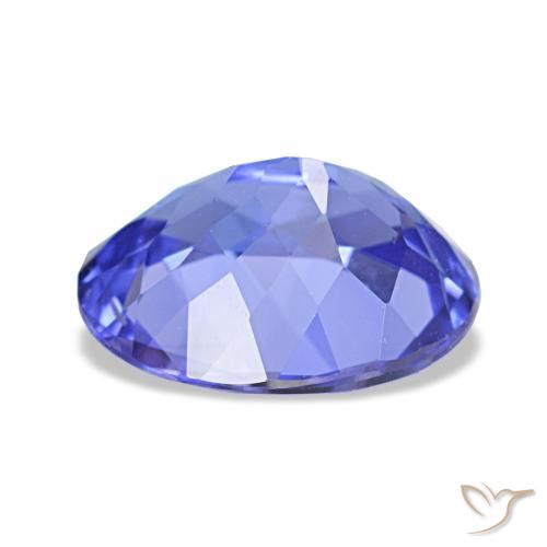 Tanzanite naturale blu da 1,83 ct, taglio ovale, VVS