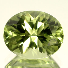 Diopside tashmarine naturale verde da 2,85 ct, taglio ovale, VVS