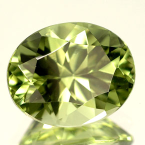 Diopside tashmarine naturale verde da 2,85 ct, taglio ovale, VVS