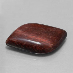 Tiger's eye matrix naturale multicolore da 28,57 ct, forma fantasia, opaco