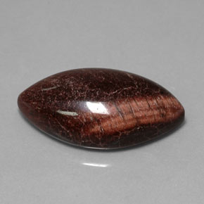 Tiger's eye matrix naturale multicolore da 21,56 ct, marchesa, opaco