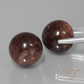 Gemme di Matrice di occhio di tigre Multicolore naturale da 41.41 ct, Sfera, Opaco
