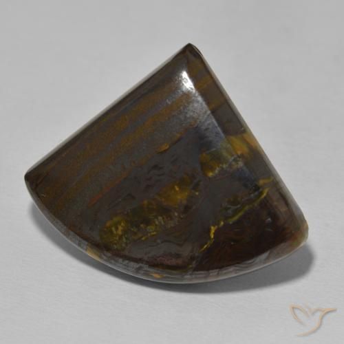 Matrice di occhio di tigre Multicolore naturale da 40.69 ct, Taglio a fantasia, Opaco