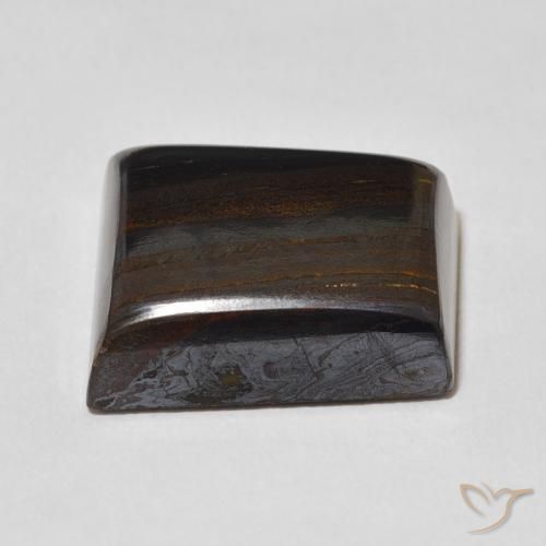 Matrice di occhio di tigre Multicolore naturale da 26.01 ct, Taglio a fantasia, Opaco