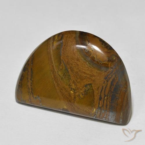 Matrice di occhio di tigre Multicolore naturale da 46.72 ct, Taglio a fantasia, Opaco