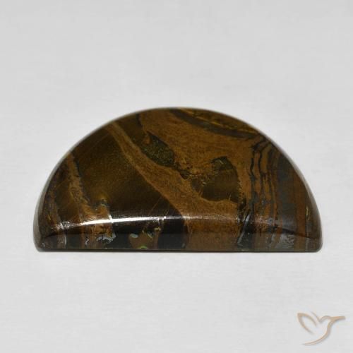 Matrice di occhio di tigre Multicolore naturale da 46.72 ct, Taglio a fantasia, Opaco