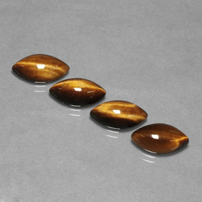 Tiger's eye naturale marrone da  ct, marchesa, opaco